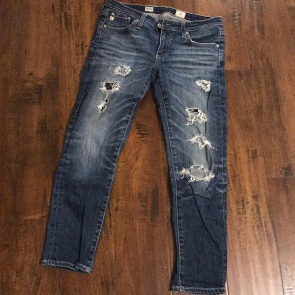 ADRIANO GOLDSCHMIED Stilt Crop Cigarette jeans - Picture 1 of 2